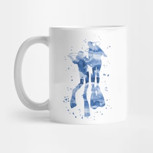 Scuba divers, scuba couple, scuba diver Mug